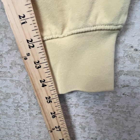 Aerie Womens Sweatpants Size XS Drawstring Pale Yellow Loungewear Boho Joggers - Picture 11 of 16